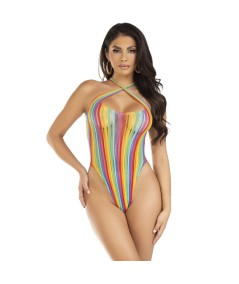 LEG AVENUE - BODY CRUZADO MULTICOLOR