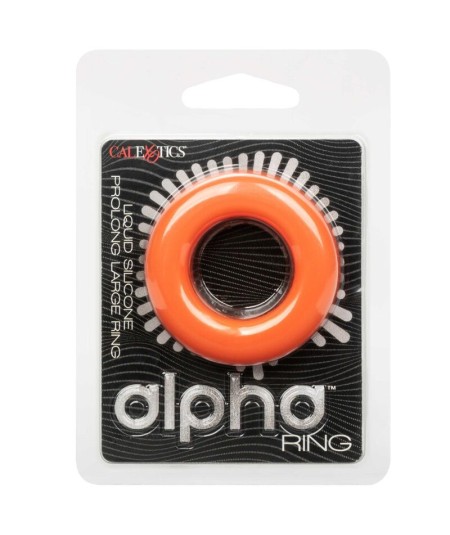 CALIFORNIA EXOTICS - ALPHA ANILLO PROLONG GRANDE NARANJA