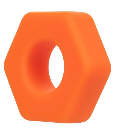 CALIFORNIA EXOTICS - ALPHA ANILLO PROLONG SEXGONO NARANJA