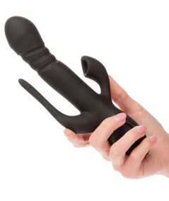 CALIFORNIA EXOTICS - VIBRADOR TRIPLE EUPHORIA NEGRO