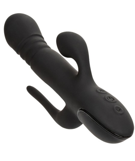 CALIFORNIA EXOTICS - VIBRADOR TRIPLE EUPHORIA NEGRO