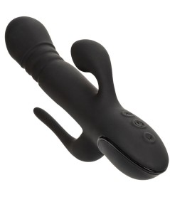 CALIFORNIA EXOTICS - VIBRADOR TRIPLE EUPHORIA NEGRO