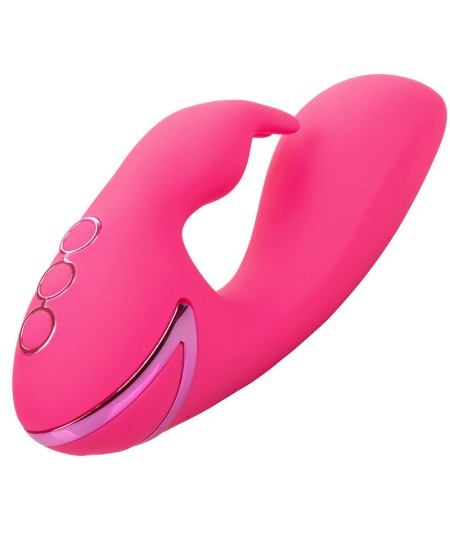 CALIFORNIA EXOTICS - SO. CAL SUSHINE VIBRATOR RABBIT FUCSIA BY CALIFORNIA DREAMING