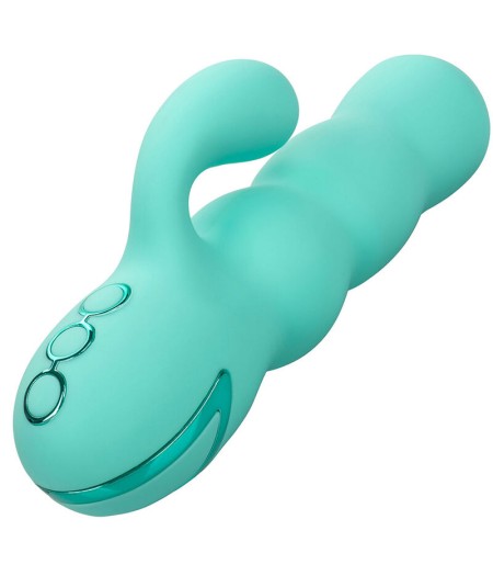 CALIFORNIA EXOTICS - DEL MAR DIVA VIBRADOR RABBIT VERDE AGUA BY CALIFORNIA DREAMING