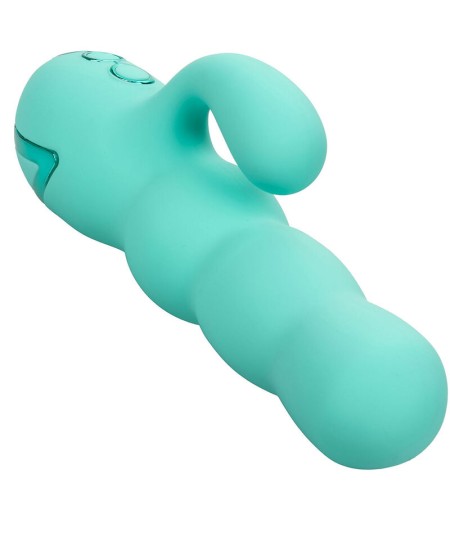 CALIFORNIA EXOTICS - DEL MAR DIVA VIBRADOR RABBIT VERDE AGUA BY CALIFORNIA DREAMING