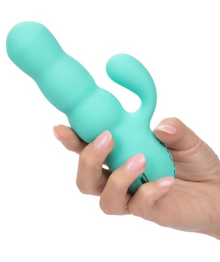 CALIFORNIA EXOTICS - DEL MAR DIVA VIBRADOR RABBIT VERDE AGUA BY CALIFORNIA DREAMING