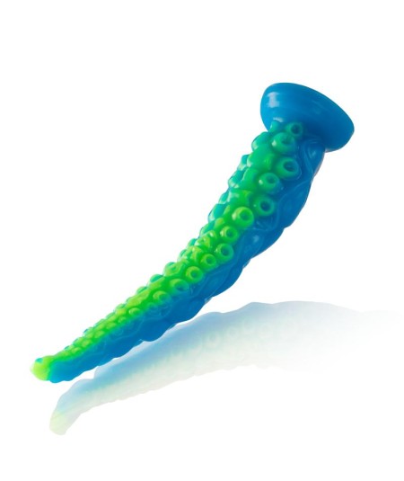 EPIC - SCYLLA DILDO TENTÁCULO FINO FLUORESCENTE TAMAÑO PEQUEÑO