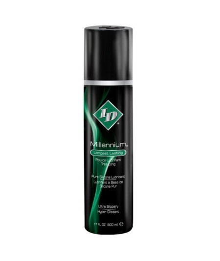 ID MILLENIUM - LUBRICANTE BASE SILICONA LONG LASTING 500 ML