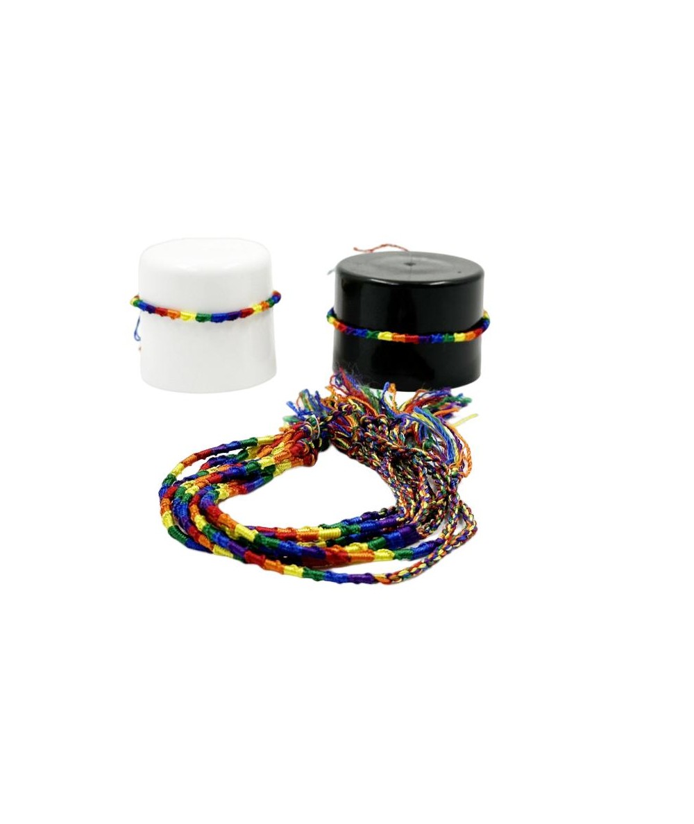 PRIDE - PULSERA HILO FINO BANDERA LGTB