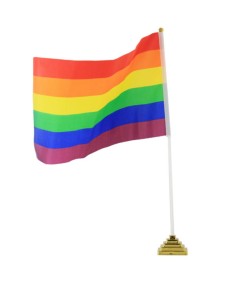 PRIDE - BANDERIN DE SOBREMESA PEQUEÑO LGBT