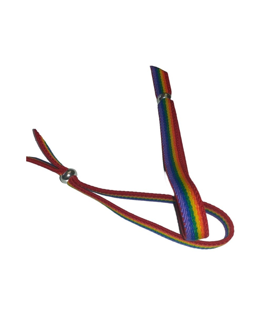 PRIDE - PULSERA LUJO CHICA GOMA CON BOLITA ORGULLO