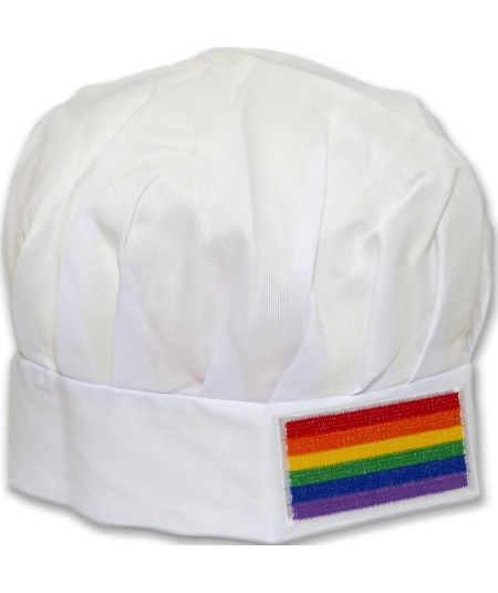 PRIDE - GORRO COCINERO CON BANDERA LGBT