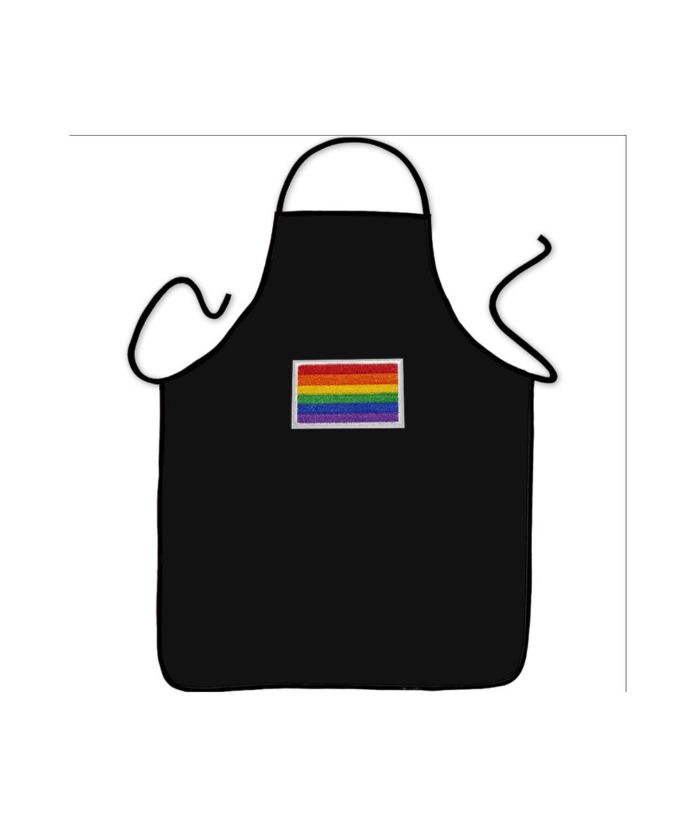 PRIDE - DELANTAL CHEF BUENO CON LA BANDERA LGBT