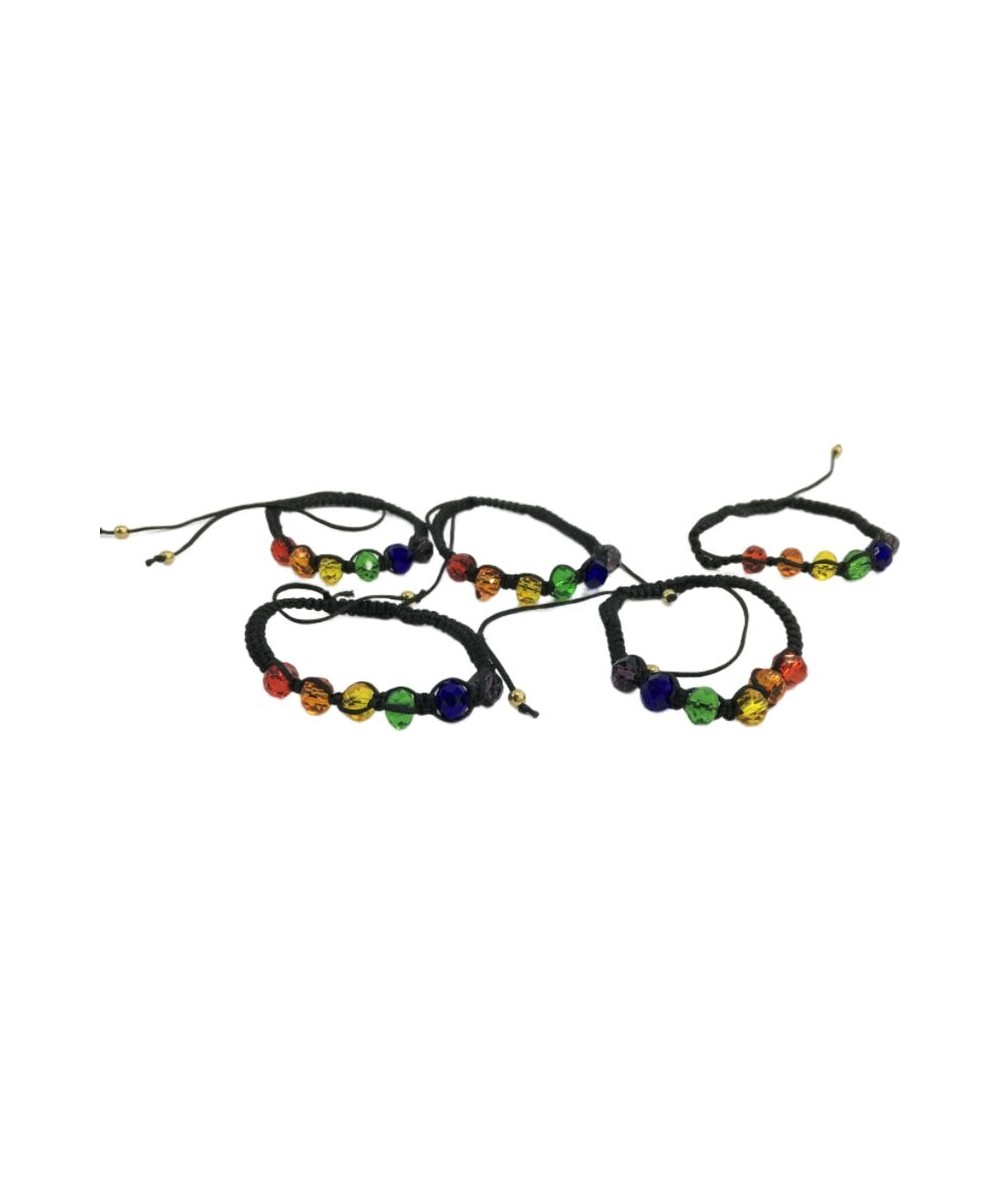 PRIDE - PULSERA BOLITAS BANDERA LGBT