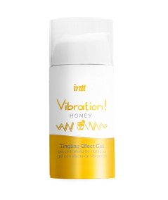 INTT - POTENTE ESTIMULANTE ÍNTIMO GEL VIBRADOR LIQUIDO MIEL 15 ML