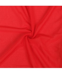 SUBBLIME - BATA TELA TRANSPARENTE DETALLE ENCAJE ROJO L/XL