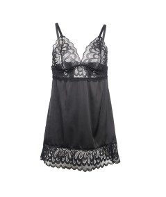 SUBBLIME - BABYDOLL CON ESTAMPADO FLORAL PECHO NEGRO L/XL