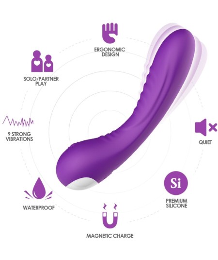 ARMONY - LEGEND VIBRADOR SILICONA VIOLETA