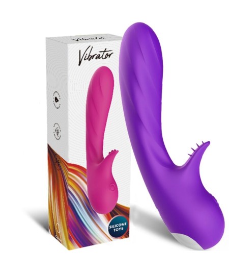 ARMONY - ROMANCE VIBRADOR CON ESTIMULADOR VIOLETA