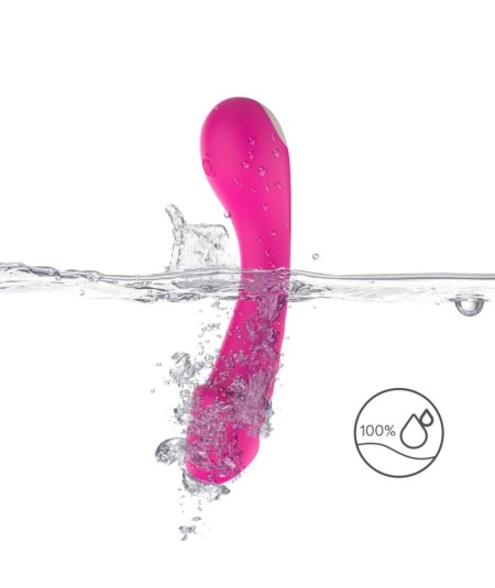 ARMONY - DILDO VIBRADOR PUNTO G SILICONA FUCSIA