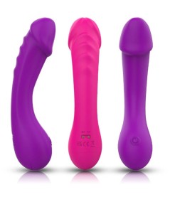 ARMONY - DILDO VIBRADOR PUNTO G SILICONA FUCSIA