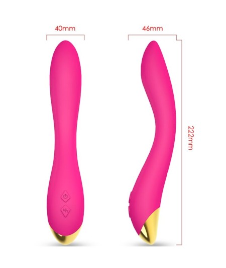 ARMONY - FLAMINGO VIBRADOR MULTIPOSICION FUCSIA