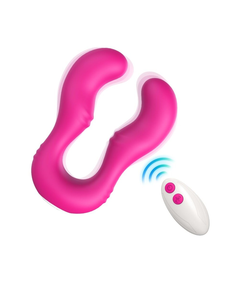 ARMONY - SERAPH VIBRADOR DOBLE CONTROL REMOTO FUCSIA