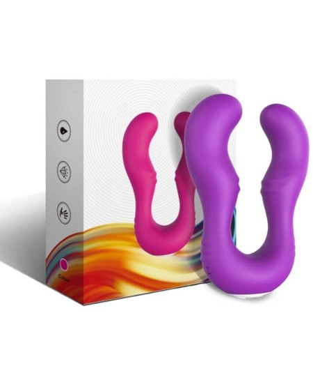 ARMONY - SERAPH VIBRADOR DOBLE CONTROL REMOTO VIOLETA