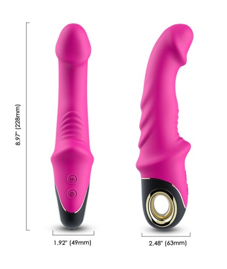 ARMONY - JOYBLADE DILDO VIBRADOR ROTADOR FUCSIA