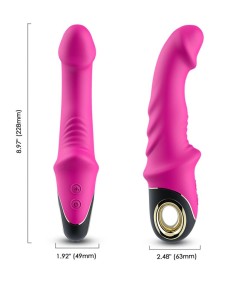 ARMONY - JOYBLADE DILDO VIBRADOR ROTADOR FUCSIA