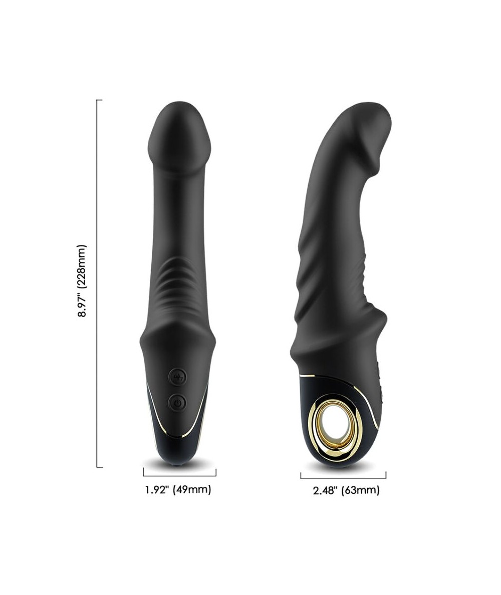 ARMONY - JOYBLADE DILDO VIBRADOR ROTADOR NEGRO