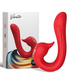 ARMONY - DELFIN VIBRADOR MULTIPOSICION & EFECTO CALOR ROJO