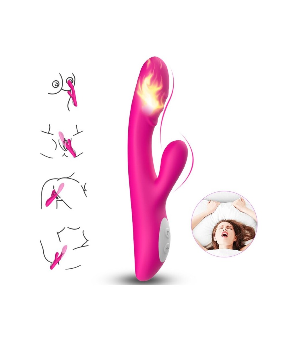 ARMONY - SPARK VIBRADOR EFECTO CALOR FUCSIA