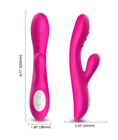 ARMONY - SPARK VIBRADOR EFECTO CALOR FUCSIA