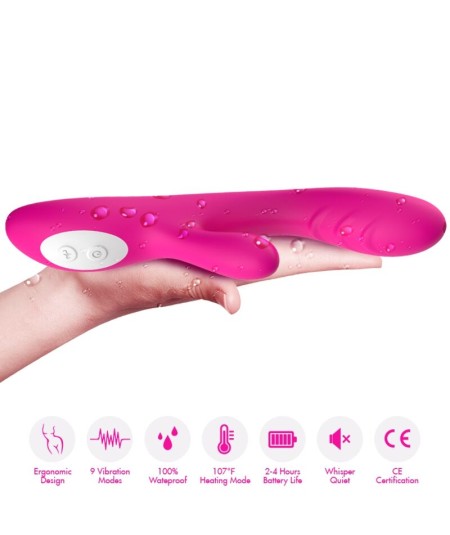 ARMONY - SPARK VIBRADOR EFECTO CALOR FUCSIA