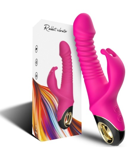 ARMONY - ZING DILDO VIBRADOR RABBIT FUCSIA