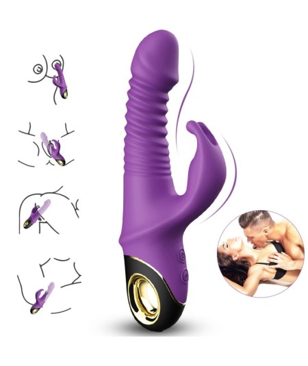 ARMONY - ZING DILDO VIBRADOR RABBIT VIOLETA