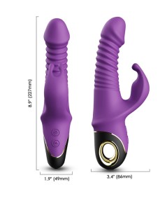 ARMONY - ZING DILDO VIBRADOR RABBIT VIOLETA