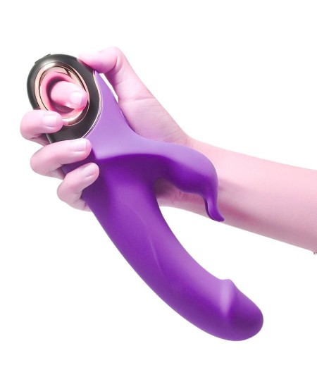 ARMONY - METEROR DILDO VIBRADOR RABBIT ROTADOR VIOLETA