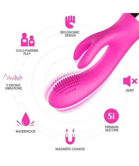 ARMONY - VIBRADOR RABBIT FUCSIA