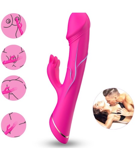 ARMONY - DILDO VIBRADOR RABBIT SILICONA FUCSIA