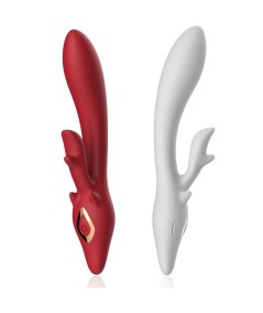 ARMONY - ELK VIBRADOR RABBIT CURVO RED