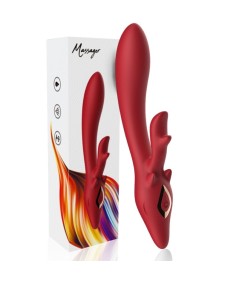 ARMONY - ELK VIBRADOR RABBIT CURVO RED