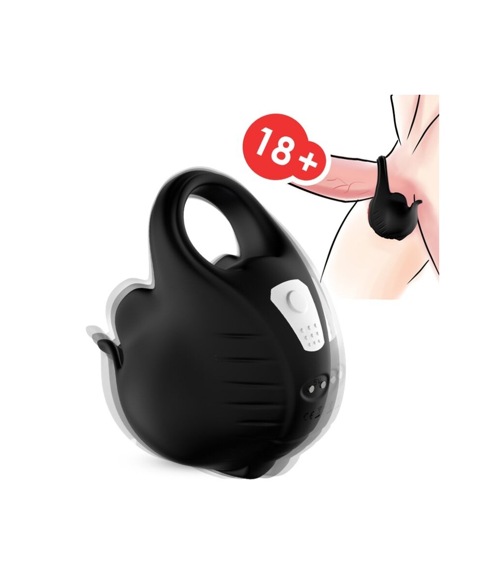 ARMONY - CUPPING ANILLO VIBRADOR NEGRO