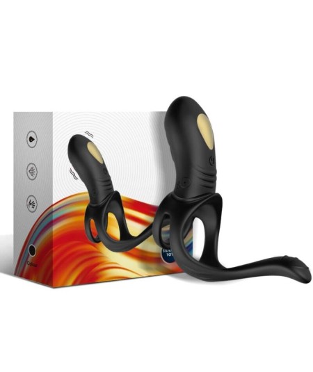 ARMONY - JOY JUMPER ANILLO VIBRADOR PAREJAS & PLUG ANAL NEGRO