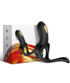 ARMONY - JOY JUMPER ANILLO VIBRADOR PAREJAS & PLUG ANAL NEGRO