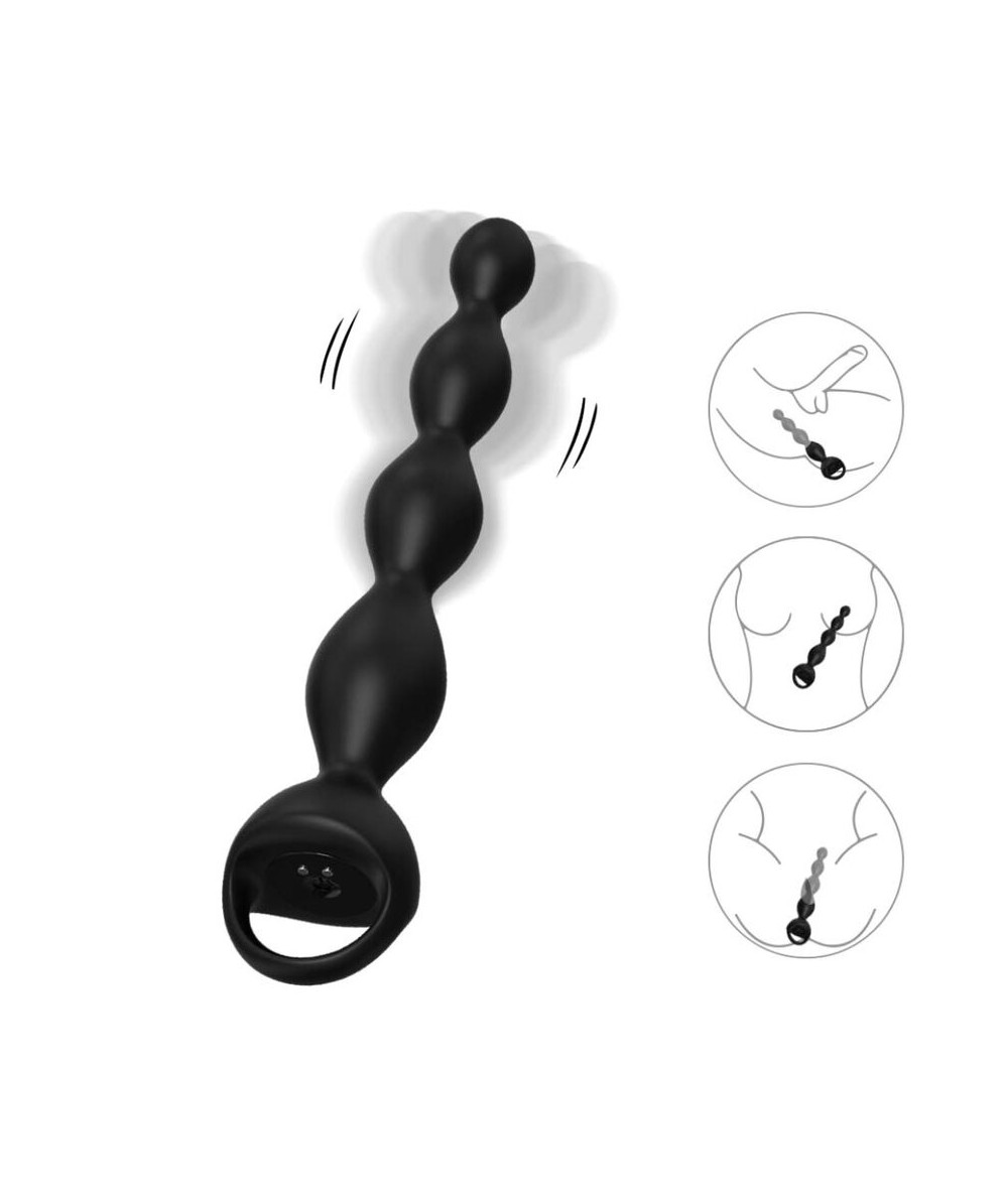 ARMONY - VIBRADOR DEDAL PLUG ANAL NEGRO