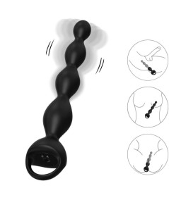 ARMONY - VIBRADOR DEDAL PLUG ANAL NEGRO