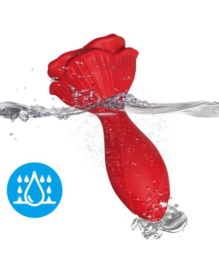 ARMONY - ROSA VIBRADOR & PLUG ANAL PEQUEÑO CONTROL REMOTO ROJO