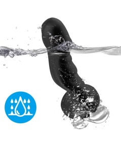 ARMONY - DILDO VIBRADOR & PLUG ANAL CONTROL REMOTO NEGRO